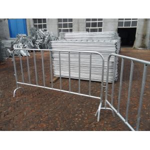 crowd control barrier, pedestrian barrier/portable crowd control barriers