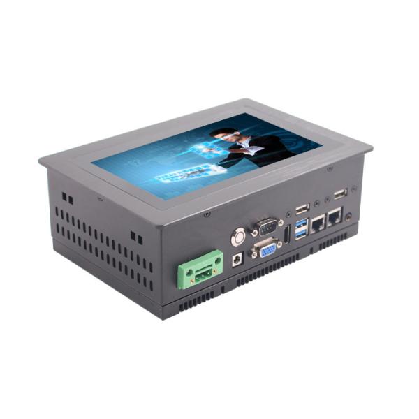 Window/Lunix Operating System Industrial Panel PC With Touch Screen 12-36V Input