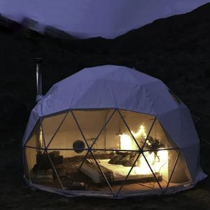 Banquet Architecture Pvdf Coated Fabric Tensile Membrane Structure Big Dome