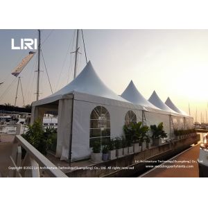 3x3m To 10x10m Pagoda Tents With French Windows Sidewalls