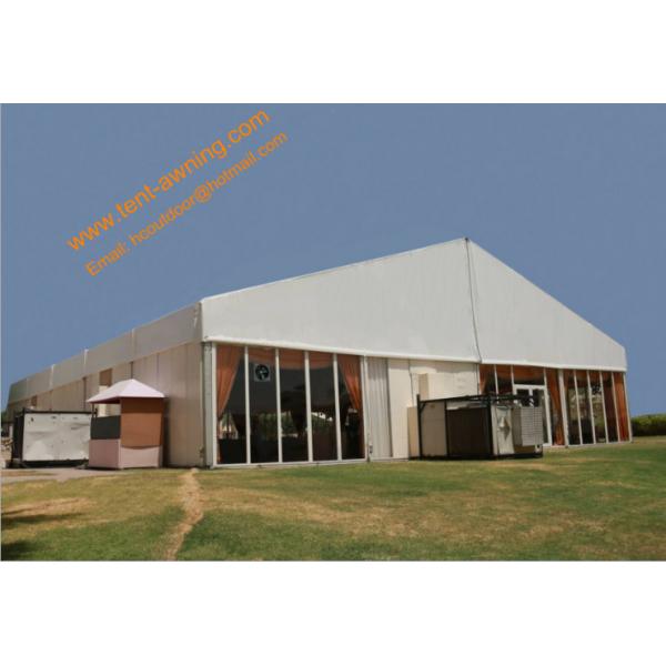 Fireproof Assembled Mobile Aluminum Ceremony Party Tent Wind Resistant Event