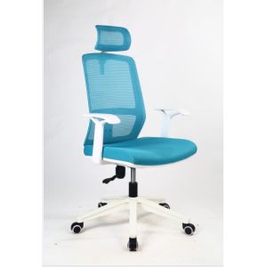 Mid Back 360d Computer Desk Swivel Office Chairs Fiber Frame