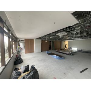 Open Office Ceiling Tile RAL9016 White PVDF Microperforated Aluminium Composite