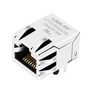 China X Multiple XRJH-01F-0-H32-070-EXM Compatible LINK-PP LPJG16520CNL 100/1000 Base-T Tab Up Without Led Single Port 10P8C Integrated RJ45 Connector on sale