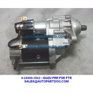 1-81100-324-0, 0-24000-3041 ISUZU 6HE1TC STARTER FOR ISUZU FORWARDER FRR FSR FTR