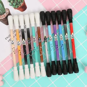 2022 Multi-Function Office Writing Pen Ballpoint Class Spinning Plastic Gift