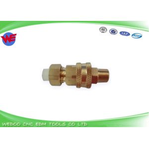 Cheap M683 Brass Upper Water Pipe Fitting Mitsubishi EDM Parts F1 H1 Series for sale
