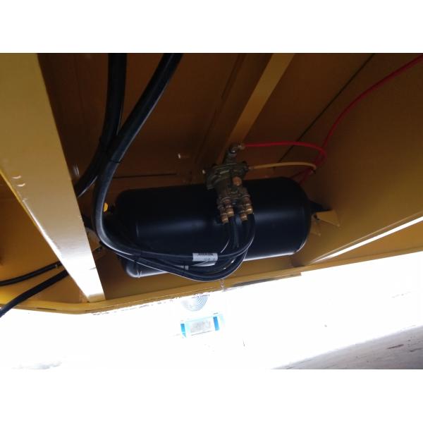 Heavy Duty Foldable Lowboy Gooseneck Trailer One Line 2 Axles Gooseneck