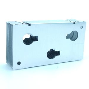 Spraying Surface Processing OEM Aluminum Extrusions Profile CNC Machining Silver