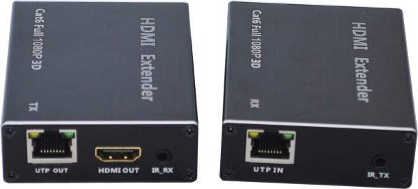 Quality 60 meters HDMI 1.4a Cat5 Repeater 1.65Gbps 1080P wholesale