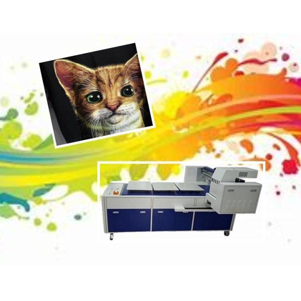 Quality Digital T Shirt Printing Machine Direct To Garment Printer With 8 RICOH Print Heads wholesale