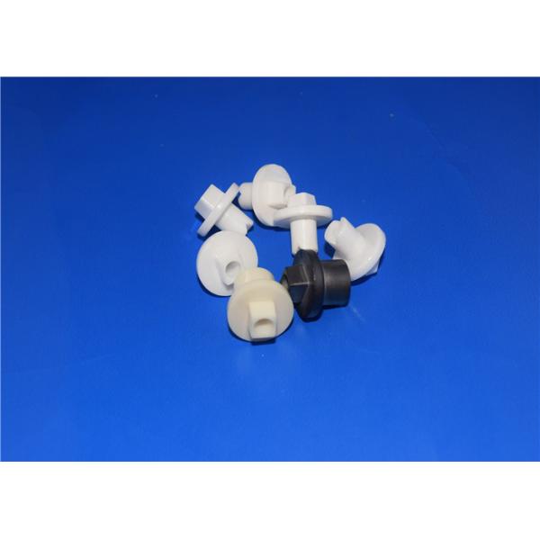 Black Zirconia Ceramic Parts / Component For E - Cigarettes Ceramic Mouth Piece