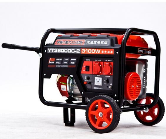 Gasoline Portable Generator with Rated Current 23A and Rated Voltage 220V
