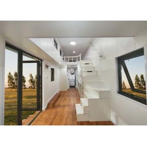 Modular Prefabricated Light Steel Structure Tiny House On Wheels Mobile Homes On