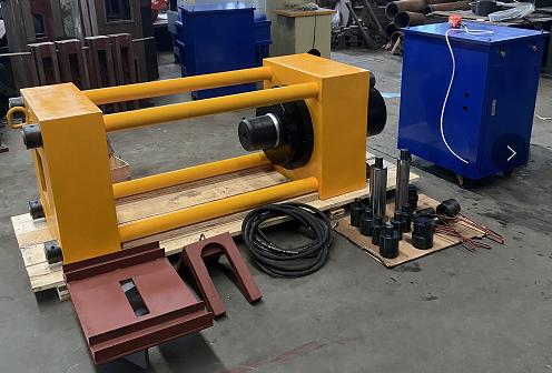 100T Manual Portable Track Pin Press for Track Chains Links 100 Ton 3 Months Provided