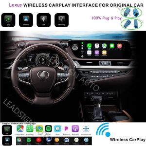 CT Series Lexus Video Interface Steering Wheel Buttons Control With Podcasts