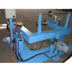 Sky Blue Insulated Flexible Wire Extruder Machine For Optical Cable Sheathing