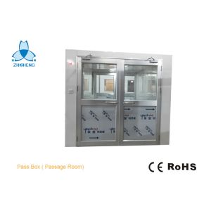 Large Air Shower Pass Box For Exit Unit / Clean Room Pass Through Window
