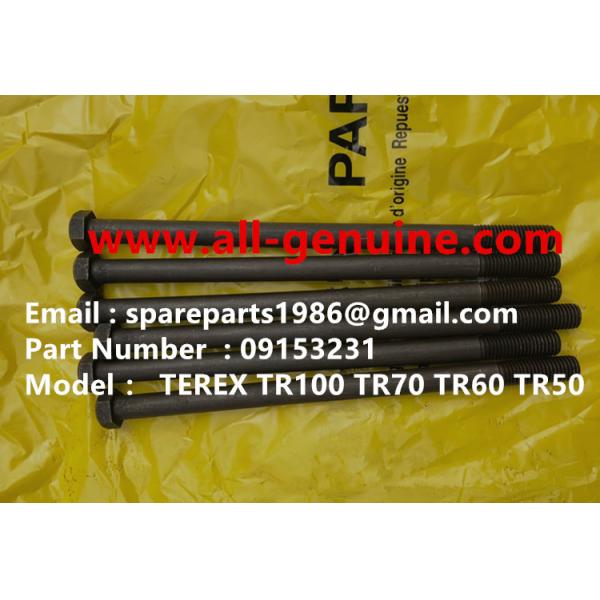 Quality 9153231 BOLT TEREX NHL TR50 TR60 TR45 TR70  DUMP TRUCK GENUINE HAULER CUMMINS ALLISON BUCYRUS GE UNIT RIG MINING wholesale