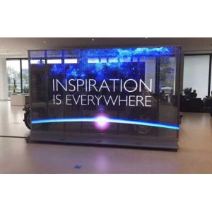 SMD2020 Transparent Glass Led Display 1/ 16scan