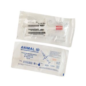 134.2kHz EM4305 Implantable RFID Glass Tag Microchip - Biocompatible Encapsulation For Permanent Animal Identification