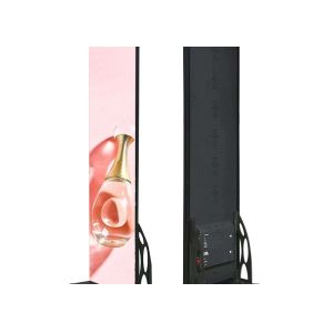 Die-Cast Aluminum Screen Front COB P2.5 Digital LED Poster Stereo Mount Easy