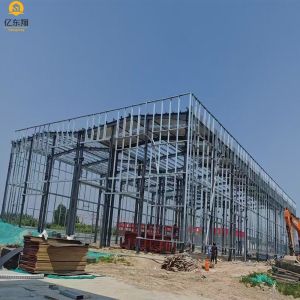 Aluminum Alloy Windows Prefabricated Steel Structure Building With Modern Design