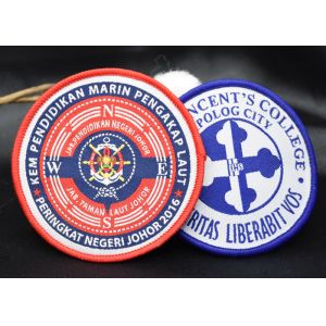 Environmental Custom Made Embroidered Patches Sew Iron On Patches For Clothes