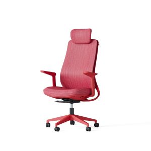 Cheap Commercial Furniture Modern Red Swivel Executive Mesh Ergonomic Chair for Office for sale