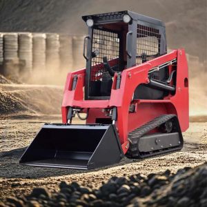 Cheapest EPA EURO5 Skid Steer Bucket Mini Loader Stand on Skid Steer With Bucket