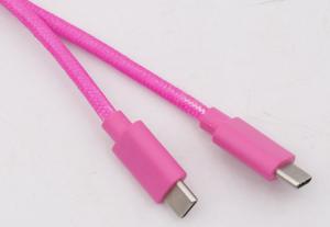 Cheap Rainbow Wire Braided Usb Cell Phone Cable Usb 2.0 Charging Cable 480Mbps for sale