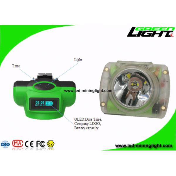 Safety Cree LED Headlamp Rechargeable Portable With Hard Engineering Plastic