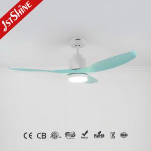 52 " Low Energy Saving Silent Ceiling Fan With Remote ABS Plastic Blades
