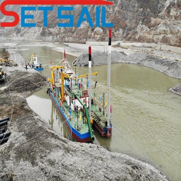 Ccsb Steel Plate Small Size Cutter Suction Dredging Dredger with Diesel Engine