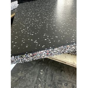 Shock-Absorbing Rubber Floor Mat for Home Gyms&quot;