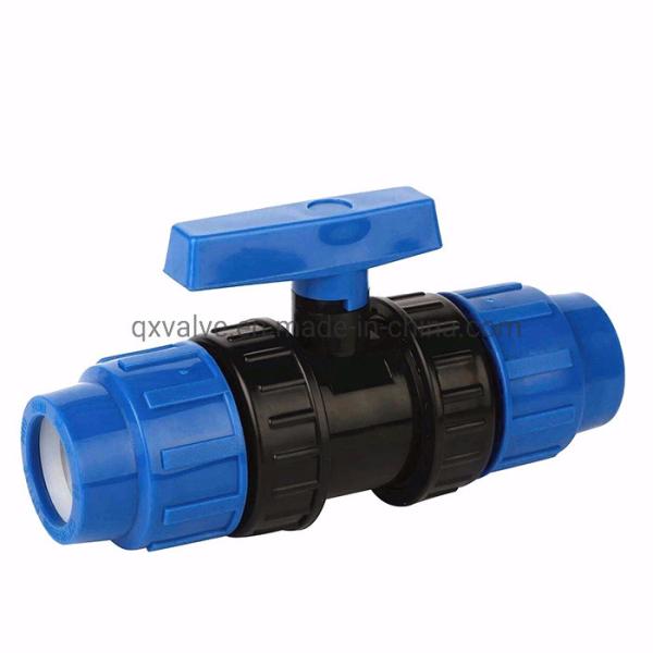 PP Compression Fittings with Pn10 Wall Thickness Customized Request and