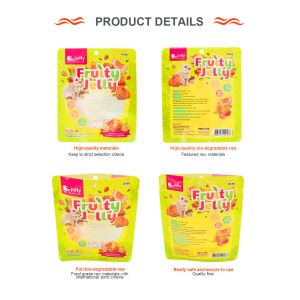 Aluminum Foil Plastic Packaging Bag Three Side Seal With Transparent Window