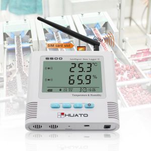 Cheap High Precision GSM Data Logger With USB Interface Temperature Sms Alert System for sale
