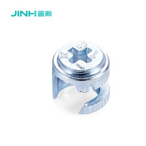 Eccentric Wheel 12mm Cam Connector Zinc Plated Cabinet Hardware For K/D