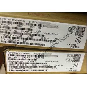 W25Q128JVEIQ 128Mbit Serial Flash Memory IC with 133MHz Clock Frequency in WSON8