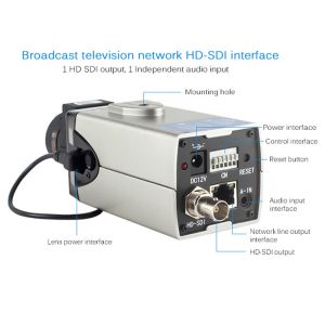 3G SDI Video Interface IP Streaming CCTV Camera Mini For Video Surveillance