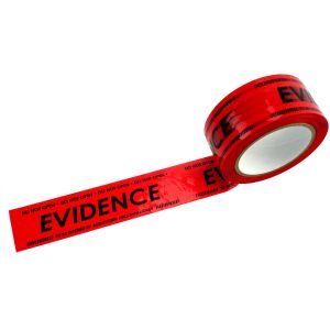 Crime Scene Red Evidence Box Sealing Tape Evidence Box Sealing Tape Packaged In