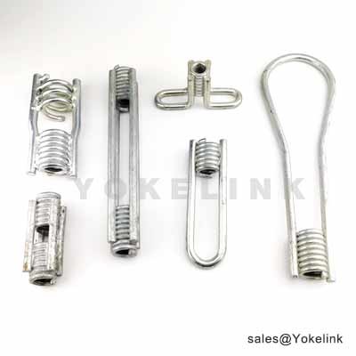 Galvanize Straight coil loop insert and coil tie for d Construction formwork