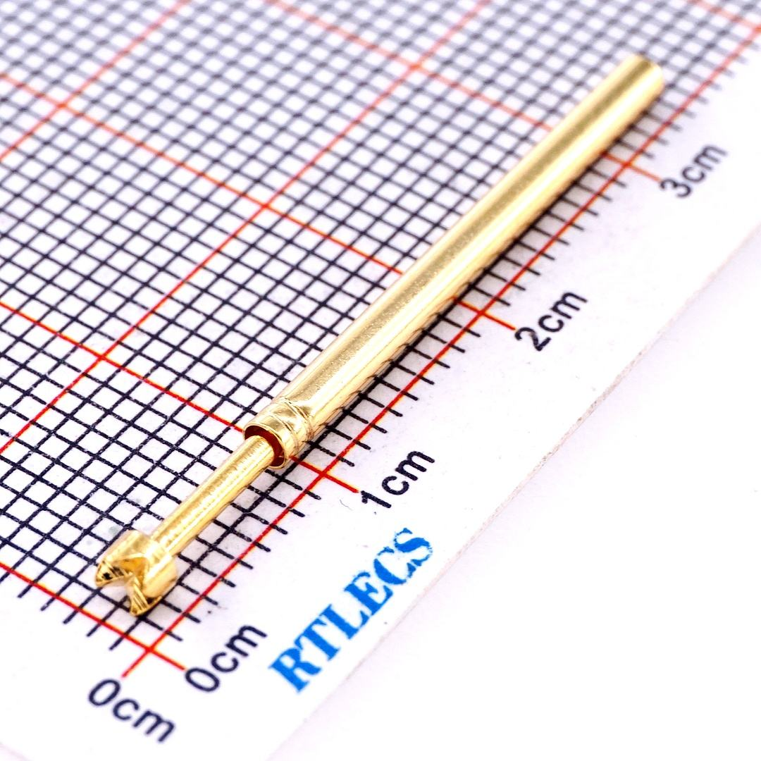 5A 2.03 MM Outer Diameter GKS-003 Pitch Gold-plated Test Probe with BeCu Plunger