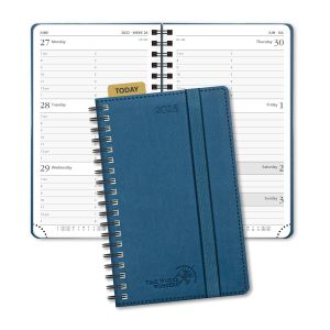 Easy Track Corner Custom Planner 2023 , Night Blue Pocket Size Weekly Planner