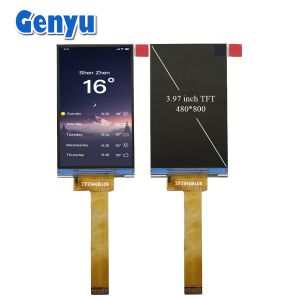 3.97Inch TFT LCD Panel IPS 480x800 Resolution WVGA MIPI 24pin FPC 0.5mm Pitch