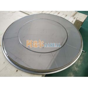 Powder Coating Single Layer SUS 1200mm Ultrasonic Vibrating Screen