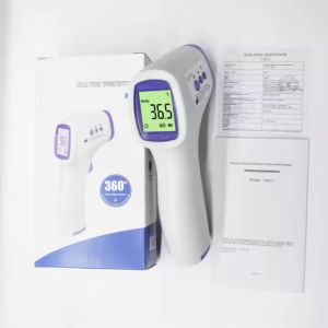 3VDC Powered IR Forehead Thermometer With 3 Color Backlight