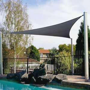 Car Park Shade Net Carport Outdoor UV Blocking Plastic Sunshade Sail