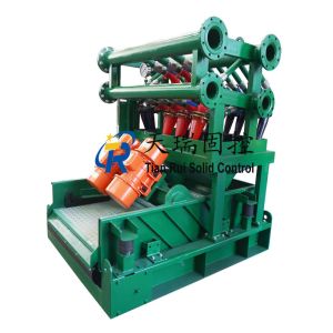 Cheap 560kg Desilter1510 * 1360 * 2250mm 0.25 - 0.4 Mpa Working Pressure Pure polyurethane or high -chromium iron for cycone for sale